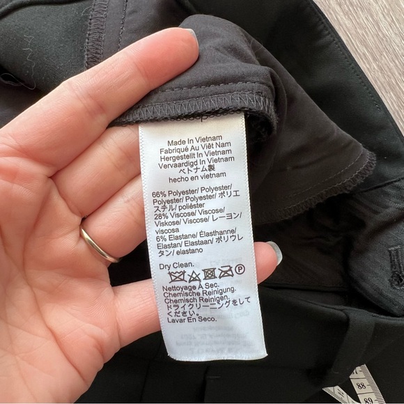 J. Crew Natalia pant in four-season stretch black - Picture 7 of 9